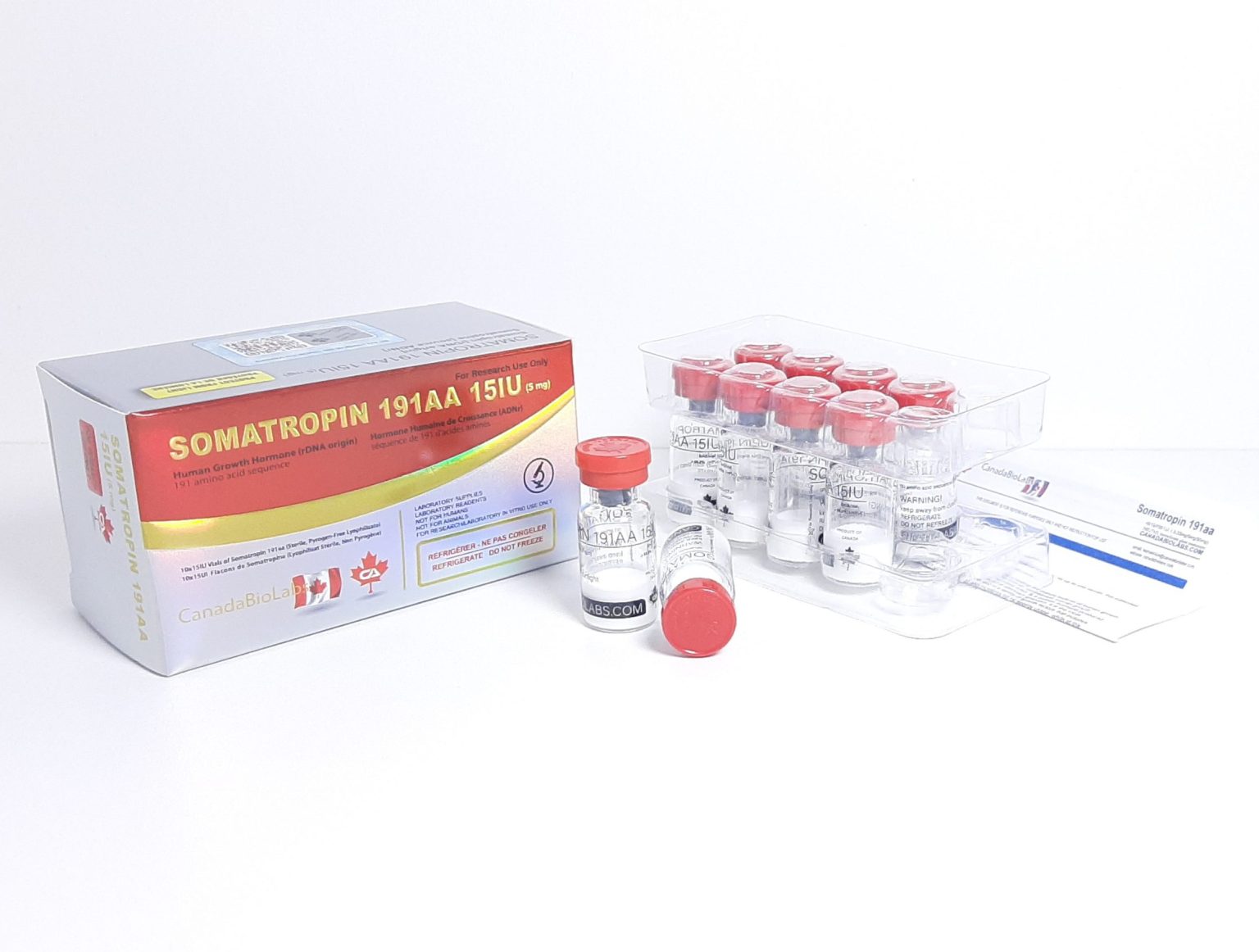 SOMATROPIN 191aa 150IU (USA)